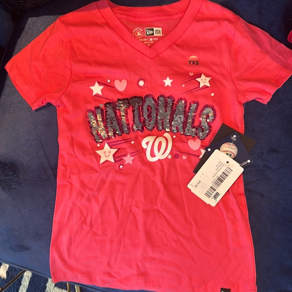 Nationals girl youth T-shirt XS